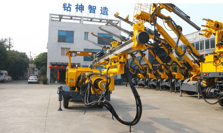 Υπόγεια εξοπλισμός εξόρυξης σήραγγας Rock Bolt Machine πλήρως υδραυλική χρησιμοποιείται για την κατασκευή σήραγγας