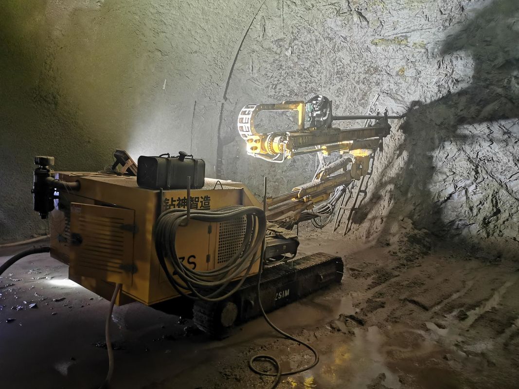 Κρουλόρα κατασκευής σήραγγας Rockbolt τύπου Rock Drill Rig 18kw Δύναμη πρόσκρουσης R32/R38/T38/T45 Shank